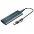M 2 Hard Disk Box Pcie Nvme Ngff Sata Dual protocol Dual purpose Ssd Case 10Gbps High Speed Reader Adapter Arc Plane