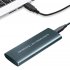 M 2 Hard Disk Box Pcie Nvme Ngff Sata Dual protocol Dual purpose Ssd Case 10Gbps High Speed Reader Adapter Arc Plane