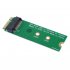 M 2 NGFF SATA SSD to 20   6 pin 26 pin Adapter Converter for Lenovo ThinkPad X1 Carbon green