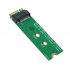 M 2 NGFF SATA SSD to 20   6 pin 26 pin Adapter Converter for Lenovo ThinkPad X1 Carbon green