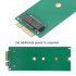 M 2 NGFF SSD Adapter for MACBOOK PRO 2012 A1425 A1398 SSD Converter Adapter Card green