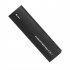 M 2 NVME SATA Dual protocol Hard Disk Enclosure Ngff Sata Protocol Usb3 0 Type Mobile Hard Disk Enclosure black