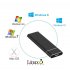 M 2 Ngff To USB 3 1 SSD Solid Aluminum Alloy Mobile  Hard  Disk Type c Mobile Hard Disk Box Silver