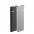 M 2 Ngff To USB 3 1 SSD Solid Aluminum Alloy Mobile  Hard  Disk Type c Mobile Hard Disk Box Silver