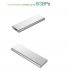 M 2 Ngff To USB 3 1 SSD Solid Aluminum Alloy Mobile  Hard  Disk Type c Mobile Hard Disk Box Silver
