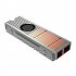 M 2 Nvme Air cooled Radiator Ssd Heat Sink Copper Aluminum Structure with Silent Fan 2280 Solid State Drive Cooler