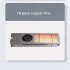 M 2 Nvme Air cooled Radiator Ssd Heat Sink Copper Aluminum Structure with Silent Fan 2280 Solid State Drive Cooler