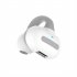 M S8 Open Ear Wireless Earbuds IPX5 Waterproof Non In Ear Earphones Touch Control Business Headphones blue