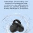 M S8 Open Ear Wireless Earbuds IPX5 Waterproof Non In Ear Earphones Touch Control Business Headphones blue
