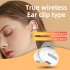 M S8 Open Ear Wireless Earbuds IPX5 Waterproof Non In Ear Earphones Touch Control Business Headphones blue