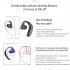 M k8 Bluetooth compatible Earphone Hanging Ear Type Unilateral Business Headsets Waterproof Music Earbuds black green