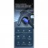 M k8 Wireless Bluetooth compatible Headset Hanging Ear Type Right Ear Unilateral Business Sports Headphones Earbuds black