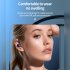 M l8 Bluetooth compatible Headset F8 Mini Wireless Business In ear Earphone Ear mounted Waterproof Sports Earbuds blue