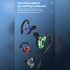 M l8 Bluetooth compatible Headset F8 Mini Wireless Business In ear Earphone Ear mounted Waterproof Sports Earbuds blue
