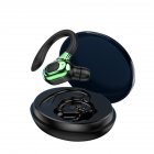 M-l8 Bluetooth-compatible Headset F8 Mini Wireless Business In-ear Earphone Ear-mounted Waterproof Sports Earbuds green
