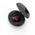 M l8 Bluetooth compatible Earphone With Charging Cabin Mini In ear Business Sports Hanging Ear Headsets black