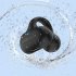 M s8 Bluetooth Headphones Air Conduction Ear Clip Wireless Stereo Business Earphones Smart Touch black