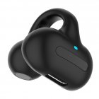 M-s8 Bluetooth Headphones Air Conduction Ear Clip Wireless Stereo Business Earphones Smart Touch black
