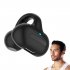 M s8 Bluetooth Headphones Air Conduction Ear Clip Wireless Stereo Business Earphones Smart Touch black