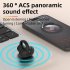 M s8 Bluetooth Headphones Air Conduction Ear Clip Wireless Stereo Business Earphones Smart Touch blue