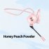 M1 Bone Conduction Bluetooth compatible  Earphones No delay Noise Cancelling Stereo Running Sports Business Headset Headphones pink