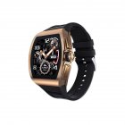 M1 Business Smart Watch Man Waterproof <span style='color:#F7840C'>Smartwatch</span> Heart Rate Blood Presssure Monitor Sports Track Clock Golden