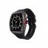 M1 Business Smart Watch Man Waterproof Smartwatch Heart Rate Blood Presssure Monitor Sports Track Clock white