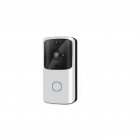 M10 Smart Hd 720p 2.4g Wireless Wifi Video Doorbell Camera Visual Intercom Night Vision Ip Doorbell Wireless Security Camera M10 Silver