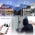 M10 Smart Hd 720p 2 4g Wireless Wifi Video Doorbell Camera Visual Intercom Night Vision Ip Doorbell Wireless Security Camera M10 gray