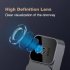 M10 Smart WiFi Doorbell  Camera 2 Way Audio Video Door Bell With 4 3  Screen 2 4G Wireless Doorbell HD Night Vision Camera black
