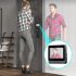 M10 Smart WiFi Doorbell  Camera 2 Way Audio Video Door Bell With 4 3  Screen 2 4G Wireless Doorbell HD Night Vision Camera black