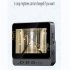 M10 Smart WiFi Doorbell  Camera 2 Way Audio Video Door Bell With 4 3  Screen 2 4G Wireless Doorbell HD Night Vision Camera black