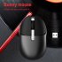 M106 2 4ghz Computer Mouse Rechargeable Wireless Silent 1600dpi Optical Adjustable Mouse black
