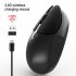 M106 2 4ghz Computer Mouse Rechargeable Wireless Silent 1600dpi Optical Adjustable Mouse black