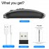 M113 Wireless Bluetooth compatible Mouse 2 4G Bluetooth compatible 5 1 Dual Mode 2400dpi Mute Mouse For Pc Laptop silver