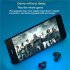 M12 Tws Earphone In ear Wireless Bluetooth compatible Binaural Sports Headset Noise Reduction Stereo Headphone black