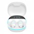 M13 Tws Wireless Bluetooth compatible 5 2 Headset In ear Binaural Stereo Music Earbuds With Digital Display Mini Sports Earphones black