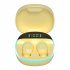 M13 Tws Wireless Bluetooth compatible 5 2 Headset In ear Binaural Stereo Music Earbuds With Digital Display Mini Sports Earphones yellow