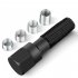 M14 x 1 25 Carbon Steel Spark Plug Re thread Repair Tool Tap Reamer Inserts Kit 14mm For Spark Plug Thread Repairing black