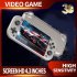 M17 Handheld Game Console 4k HD 4 3 Inch Screen Game Console Rechargeable Video Game Console Silver Gray 64g