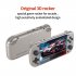 M17 Handheld Game Console 4k HD 4 3 Inch Screen Game Console Rechargeable Video Game Console Silver Gray 64g