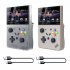 M18 Retro Handheld Game Console 4 3 Inch LCD Screen Hand Held Video Games System Gift for Kids Game Lovers Gray 64G