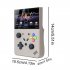 M18 Retro Handheld Game Console 4 3 Inch LCD Screen Hand Held Video Games System Gift for Kids Game Lovers Gray 64G