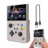 M18 Retro Handheld Game Console 4 3 Inch LCD Screen Hand Held Video Games System Gift for Kids Game Lovers Gray 128G