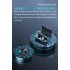 M18 TWS Wireless Earphone Touch Bluetooth 5 1 Earplugs In The Ear Stereo Music Headsets Sport Waterproof Headphones black