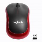 M185 Wireless Mouse 2.4Ghz USB 1000dpi Silent Usb Receiver Optical Navigation Mouse red