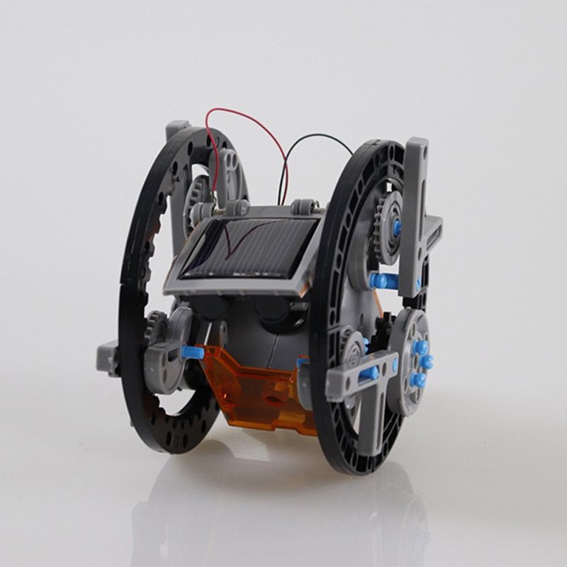 13-in-1 Science Solar Robot Kit For Kids STEM DIY Solar Powered Building Blocks Educational Toys For Boys Girls 