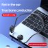 M2 Bone Conduction Headphones Sports Wireless Earphones With Built in Mic For Running Cycling Hiking Driving black orange