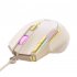 M2 Gaming Mouse Desktop Mouse With 12800 DPI RGB Backlight Wired Mice Lightweight Gaming Mouse Ergonomic Design 9 Keys Mice For PC Laptop Computer Strawberry ve
