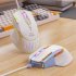 M2 Gaming Mouse Desktop Mouse With 12800 DPI RGB Backlight Wired Mice Lightweight Gaming Mouse Ergonomic Design 9 Keys Mice For PC Laptop Computer Strawberry ve